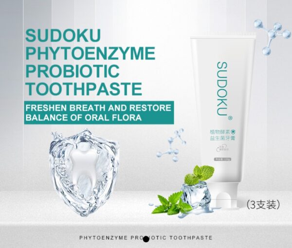 Sudoku Phytoenzyme Probiotic Toothpaste